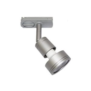 FOCO PARA RIEL MONOFÁSICO GRIS PARA GU10