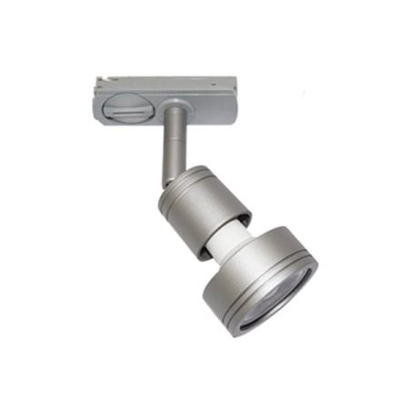 FOCO PARA RIEL MONOFÁSICO GRIS PARA GU10