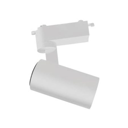 FOCO RIEL LED MONOFÁSICO BLANCO 30W 3.000°K